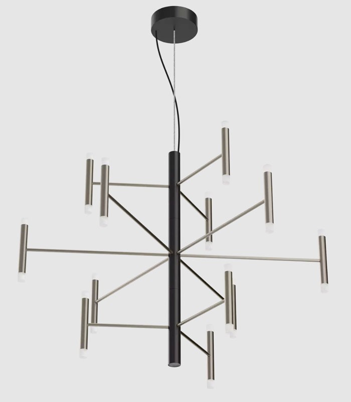 SUSPENSION LAMP LINEA LIGHT PERLA 12 LIGHTS