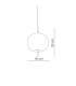 SUSPENSION LAMP KUNDALINI KUSHI 16