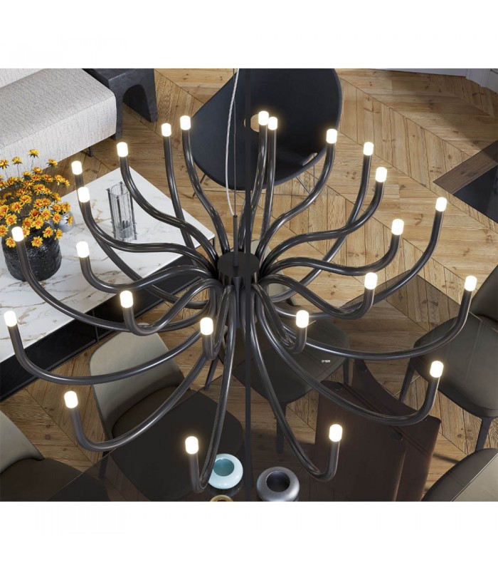 CHANDELIER REDO LUXOR 01-3235