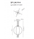 SUSPENSION LAMP AXO LIGHT LIAISON M4