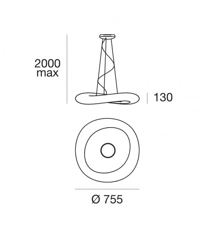 SUSPENSION LAMP STILNOVO MR MAGOO 8007