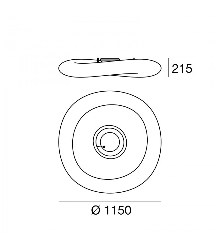 CEILING LAMP STILNOVO MR MAGOO 7789