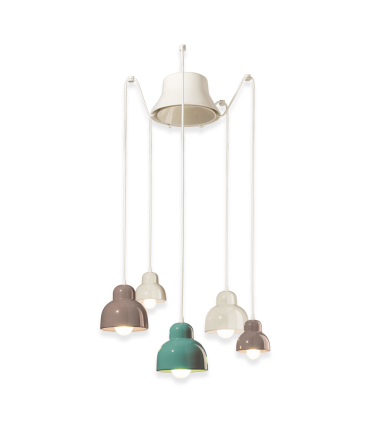 LAMPADA A SOSPENSIONE FERROLUCE BERIMBAU C2608 MIX