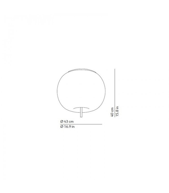 LAMPADA DA SOFFITTO E LAMPADA DA PARETE KUNDALINI KUSHI XL