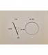WALL LAMP LINEA LIGHT GEMINI ROUND