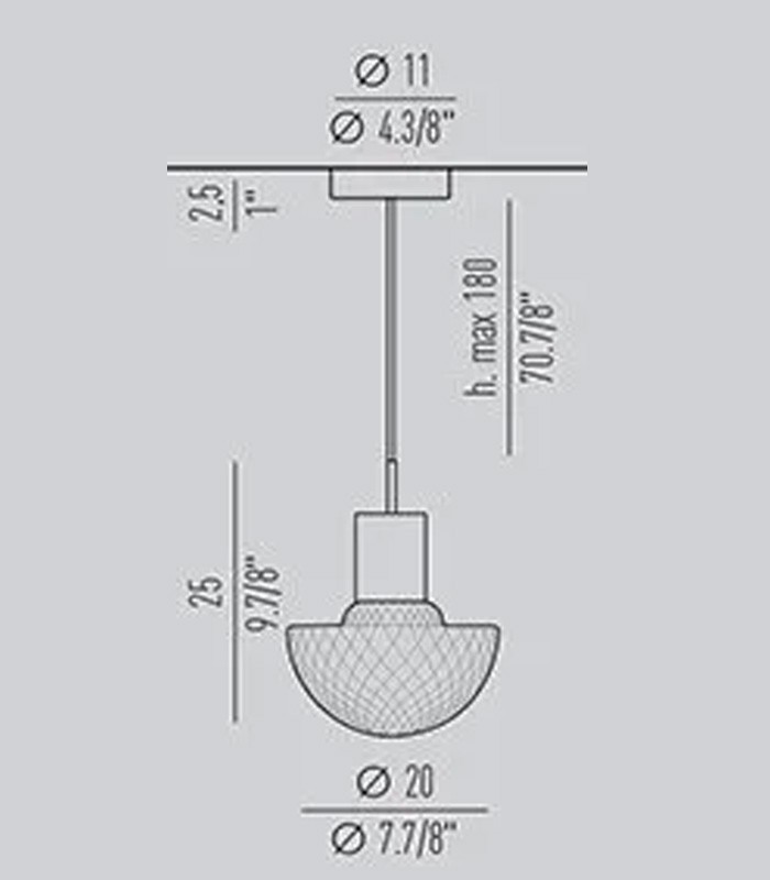 PENDANT LAMP LIGHT4 BALL MINI