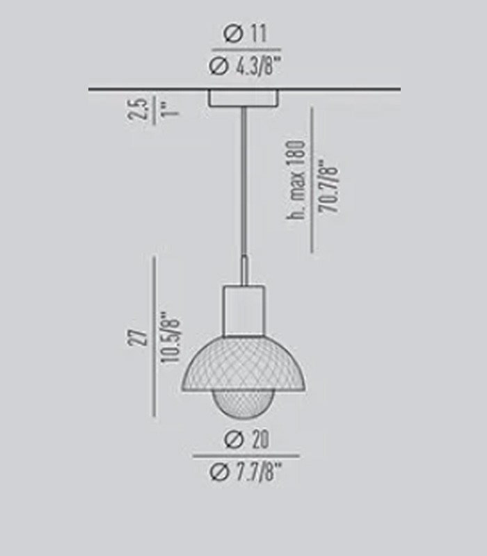 PENDANT LAMP LIGHT4 BALL