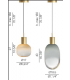 LAMPADA A SOSPENSIONE LIGHT4 ALBA SMALL