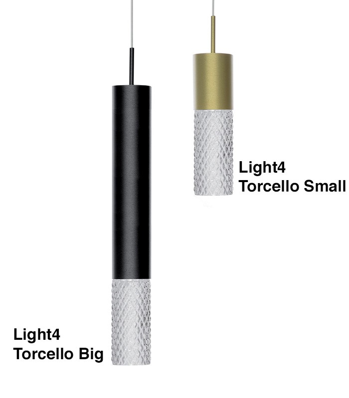 LAMPADA IN SOSPENSIONE LIGHT4 TORCELLO LONG