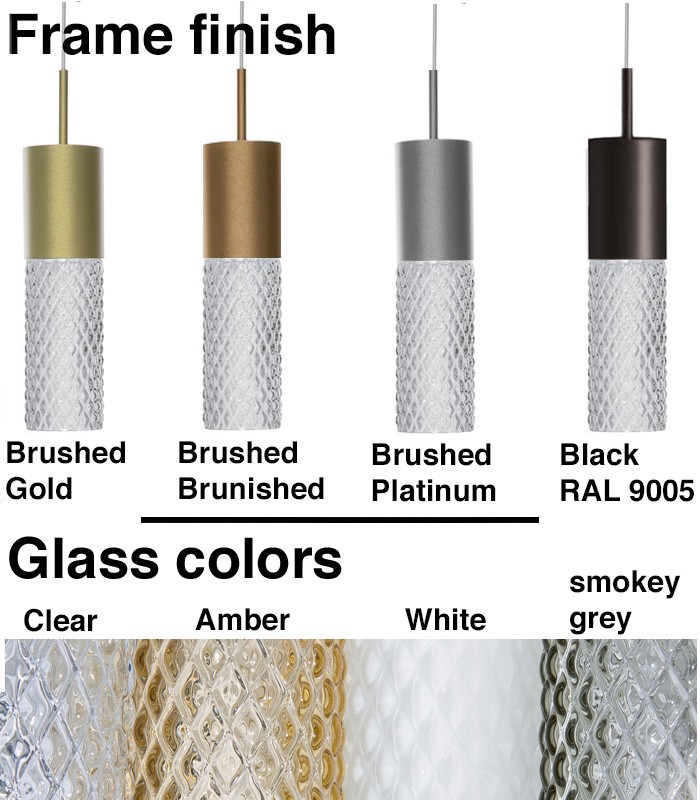 SUSPENSION LAMP LIGHT4 TORCELLO LONG