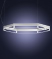 LED SUSPENSION LAMP LIGHT4 FRAME ESAGONO 90