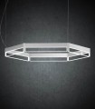LAMPADA A SOSPENSIONE LED LIGHT4 FRAME ESAGONO 60