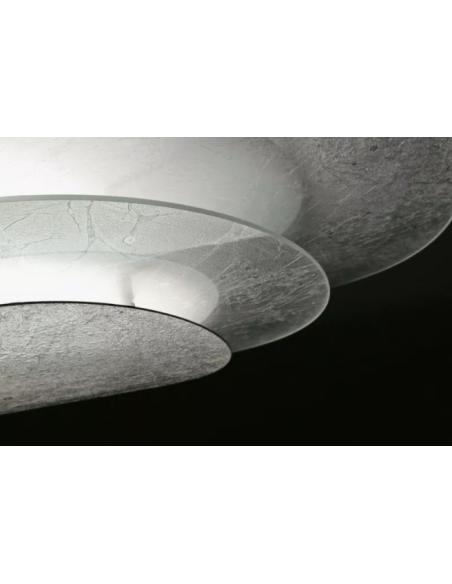 lampada da soffitto moderna in lastra di vetro Plana di Light4 Vintage