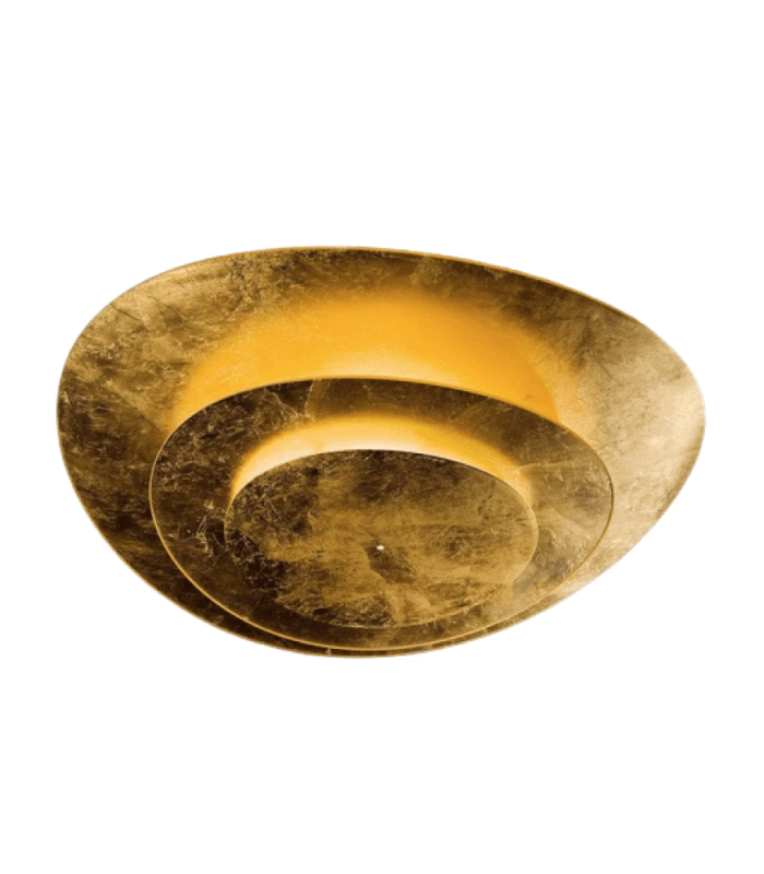 lampada da soffitto moderna in lastra di vetro Plana di Light4 Vintage