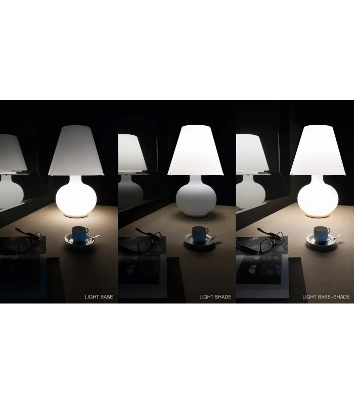 LAMPADA DA TAVOLO IN VETRO SOFFIATO LIGHT4 ITAMA CANDY