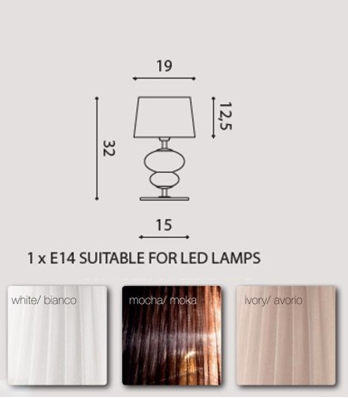 SMALL TABLE LAMP LIGHT4 MUSA CO