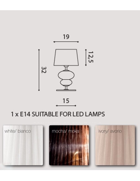 LAMPADA DA TAVOLO/ LAMPADA DA COMODINO LIGHT4 MUSA CO