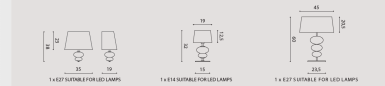 TABLE LAMP LIGHT4 MUSA TA