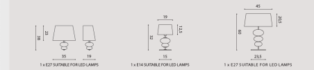 TABLE LAMP LIGHT4 MUSA TA