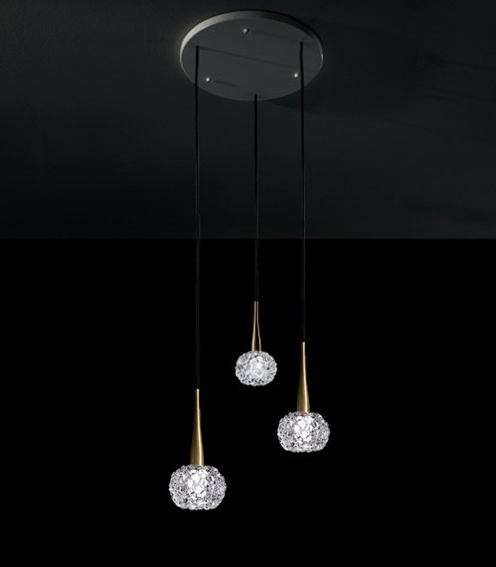 LAMPADA A SOSPENSIONE LIGHT4 GHALIA 3 LUCI