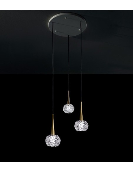 LAMPADA A SOSPENSIONE LIGHT4 GHALIA 3 LUCI