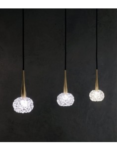 LAMPADA A SOSPENSIONE TRE LUCI IN LINEA LIGHT4 GHALIA