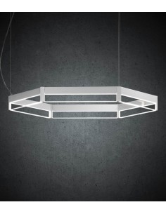 LAMPADA A SOSPENSIONE LED LIGHT4 FRAME ESAGONO 30