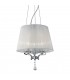 SUSPENSION LAMP WHIT ORGANZA IDEAL LUX PEGASO