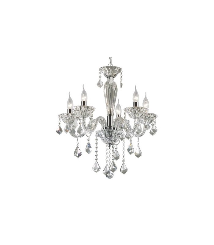 CLASSIC SUSPENSION CHANDELIER IDEAL LUX TIEPOLO