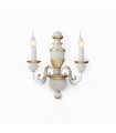 APPLIQUE CLASSICO DUE LUCI IDEAL LUX FIRENZE