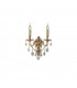 TWO LIGHT WROUGHT IRON APPLIQUE IDEAL LUX GIOCONDA