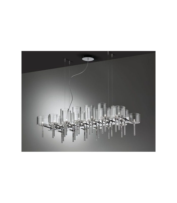 MODERN CHANDELIER AXO LIGHT SPILLRAY SP 26