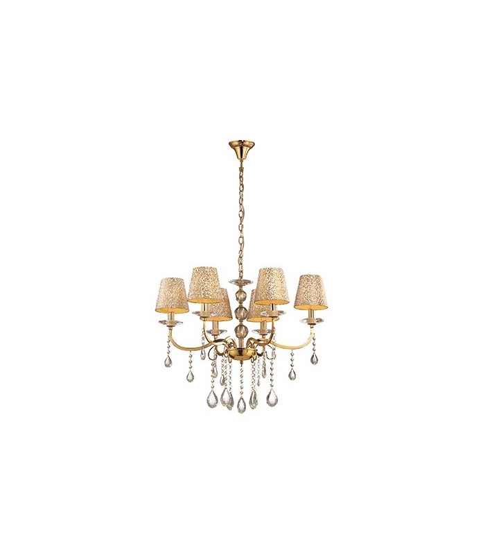CHANDELIER IDEAL LUX PANTHEON SP6
