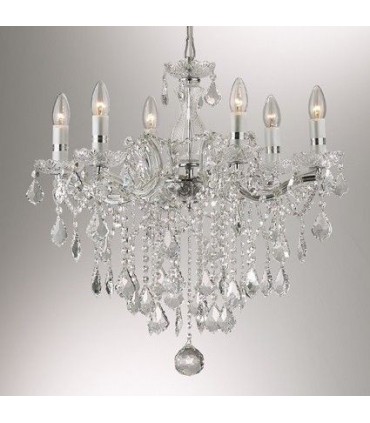 LAMPADARIO A SOSPENSIONE CLASSICO IDEAL LUX FLORIAN
