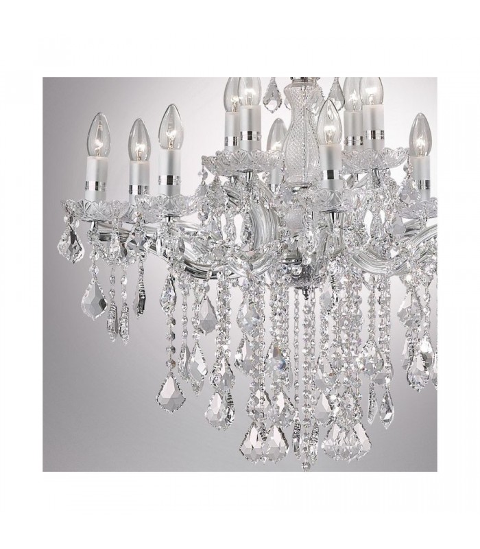 CLASSIC SUSPENSION CHANDELIER IDEAL LUX FLORIAN
